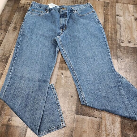 Carhartt Other - Mens Carhartt Relaxed Fit size 40x32 101483-980 Mid Rise Denim Jeans